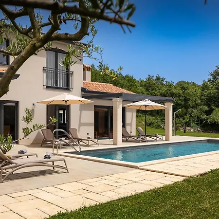 Villa Beautiful Frida With Pool In Vizinada Vranje Selo